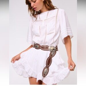 Abercrombie & Fitch Easy Wait Ruffle Skort Sz-XS